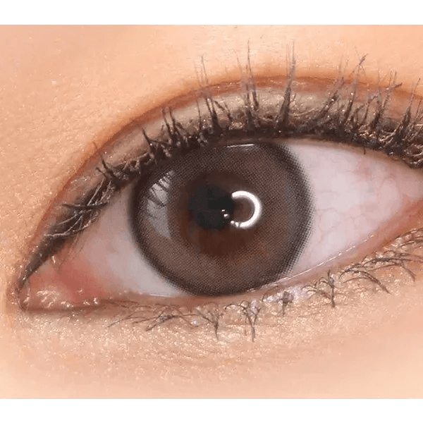 Olens Real Ring 1Day Gray (10p) colored contact lens, 12.5mm graphic diameter, Daily wear