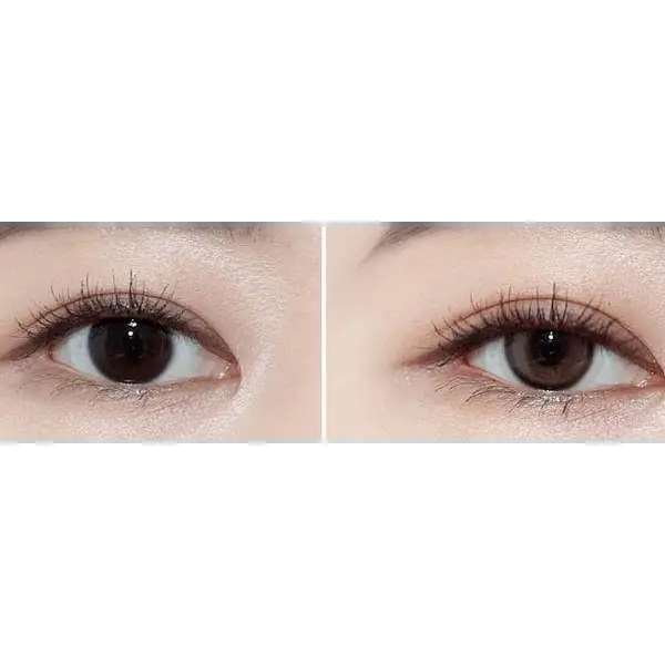 Olens Real Ring Brown — contact lens appearance comparison