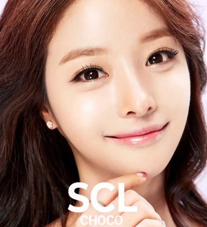 Olens SCL Choco colored contact lens, 13.7mm graphic diameter, 3-6 Months wear