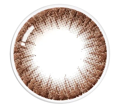 Olens SCL HI Choco colored contact lens, 13.5mm graphic diameter, 3-6 Months wear