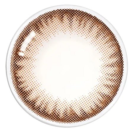 Olens SCL HI Choco Brown colored contact lens, 13.5mm graphic diameter, 3-6 Months wear