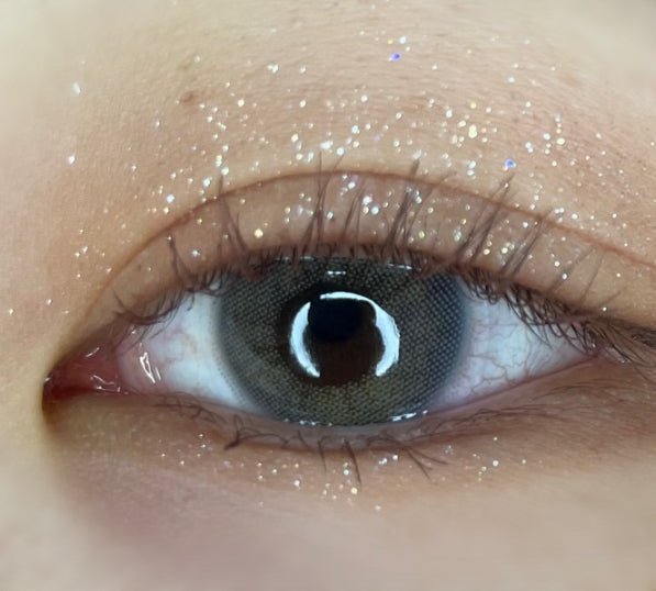 Olola A.ble Gray (10p) colored contact lens, 13.1mm graphic diameter, Daily wear