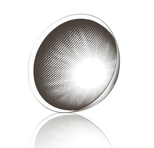 Romantea Smoky Gray Toric colored contact lens, 13.9mm graphic diameter, 3-6 Months wear