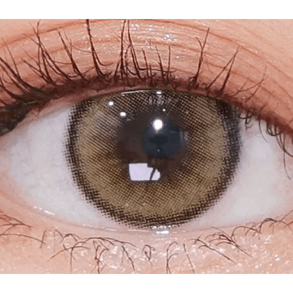 Olens ViVi Ring 1Day Beige (10p) colored contact lens, 13.8mm graphic diameter, Daily wear