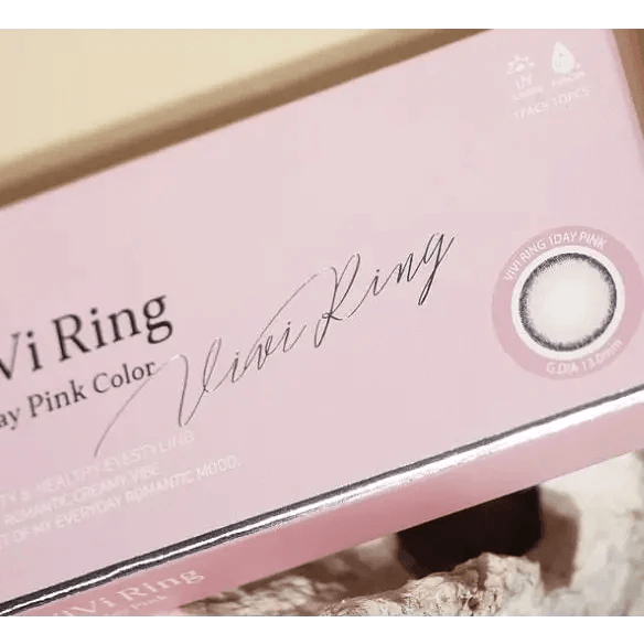 Olens ViVi Ring 1Day Pink (10p) — contact lens packaging