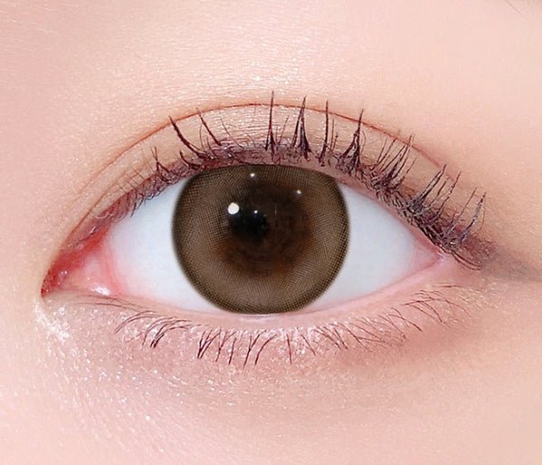 LensTown 247 Bom Brown (10p) colored contact lens, 13.4mm graphic diameter, Daily wear