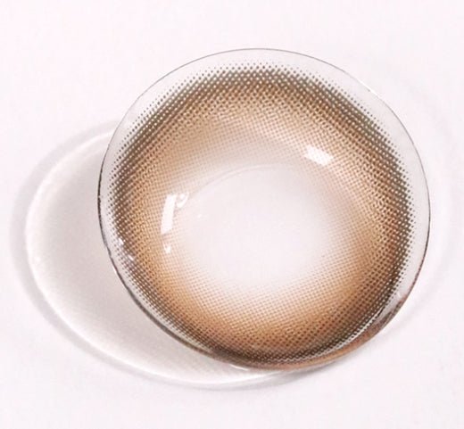 LensTown 247 Bom Brown (10p) colored contact lens, 13.4mm graphic diameter, Daily wear