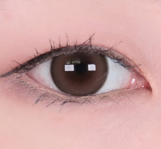 LensTown 247 Bom Brown (10p) colored contact lens, 13.4mm graphic diameter, Daily wear