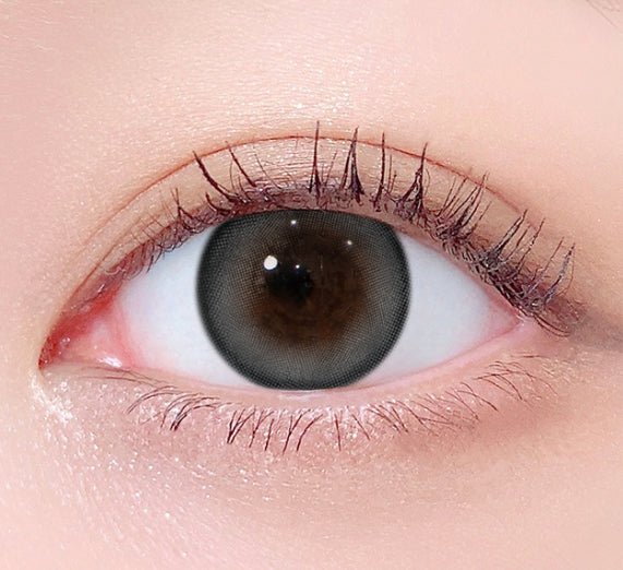 LensTown 247 Bom Gray (10p) colored contact lens, 13.4mm graphic diameter, Daily wear