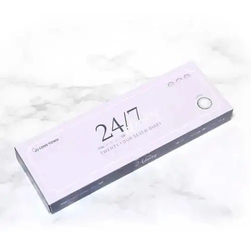 LensTown 247 Diary Gray (10p) — contact lens packaging