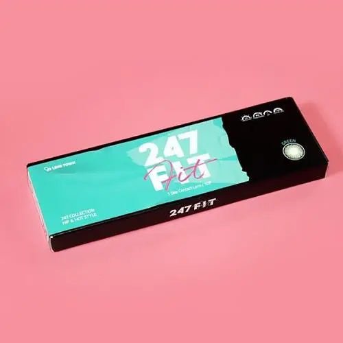 LensTown 247 Fit Green (10p) — contact lens packaging