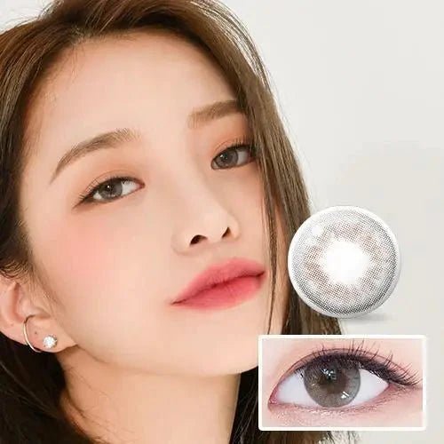 LensTown 247 With Me Gray (10p) colored contact lens, 13.1mm graphic diameter, Daily wear