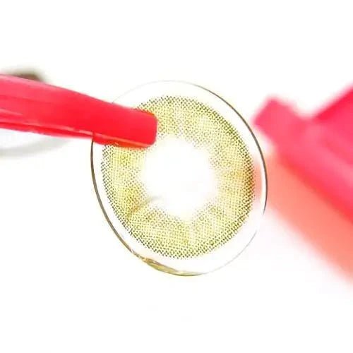 LensTown 247 With Me Olive (10p) colored contact lens, 13.1mm graphic diameter, Daily wear