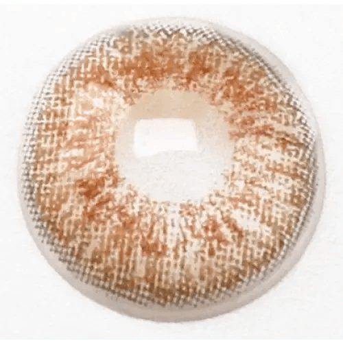 LensVery 3Brown Code3 colored contacts - lens-pattern view