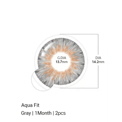 Aqua Fit Gray 13.7mm Aqua Fit Gray 13.7mm