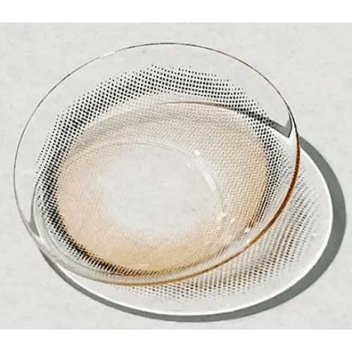 LensTown Beloved Water Brown — contact lens displayed in a blister pack