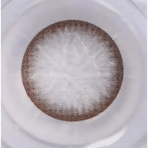 Olens Bigsome Gray — close-up of the contact lens design