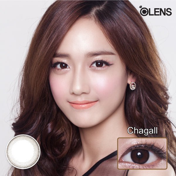 Chagall Black Toric colored contact lens, 13.4mm graphic diameter, 3-6 Months wear