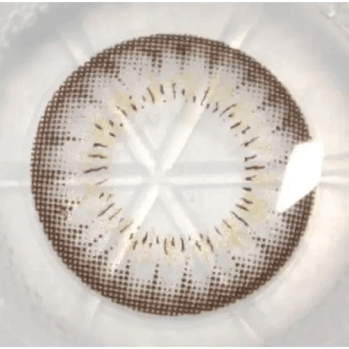 Olens Chandelier Gray — close-up of the contact lens design