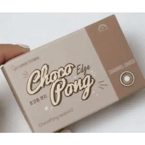 Chocopong Edge Caramel Choco Toric 12.9mm Chocopong Edge Caramel Choco Toric 12.9mm