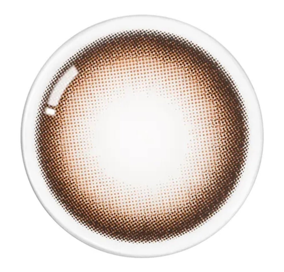 Olens Classi Artring Brown colored contact lens, 13.0mm graphic diameter, 3-6 Months wear