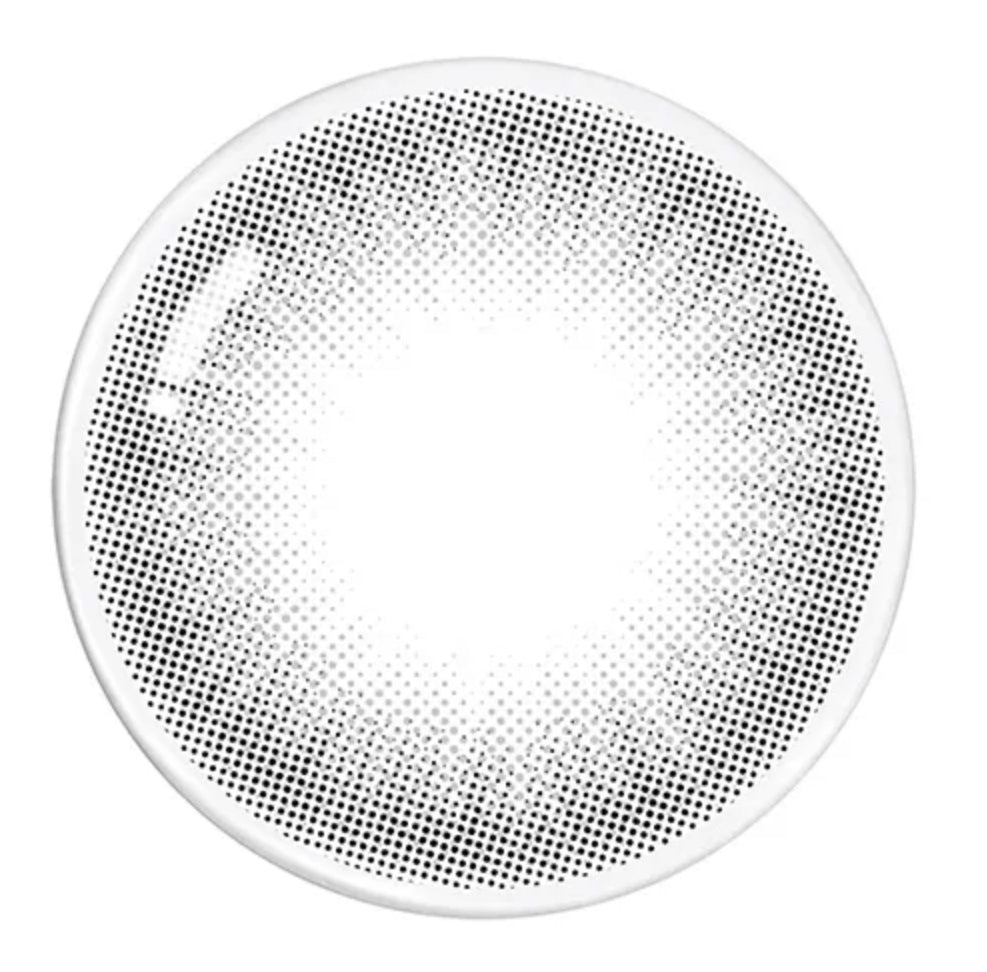 Olens Classi Water Gray colored contact lens, 13.4mm graphic diameter, 3-6 Months wear
