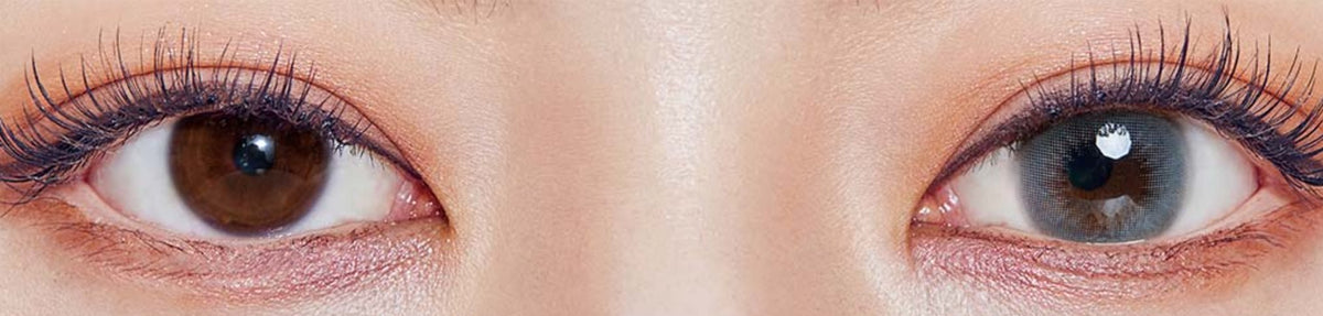 Olens Classi Water Gray colored contact lens, 13.4mm graphic diameter, 3-6 Months wear