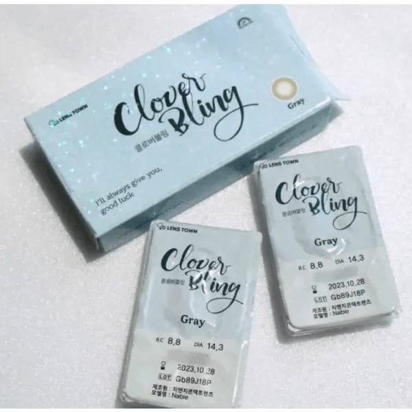 Clover Bling Gray 13.3mm Clover Bling Gray 13.3mm