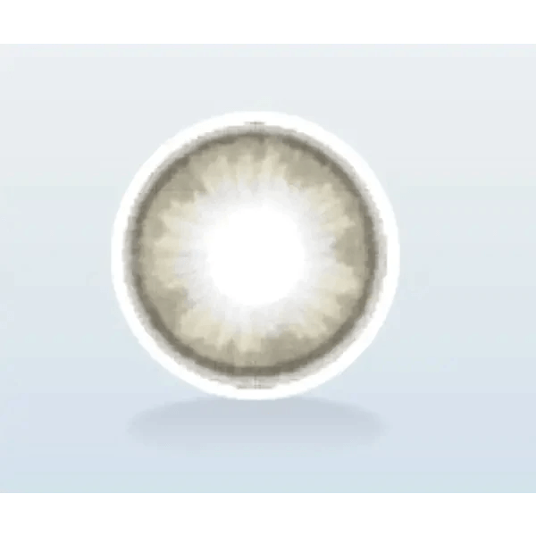 LensTown Coco View Tiny Gray — close-up of the contact lens design