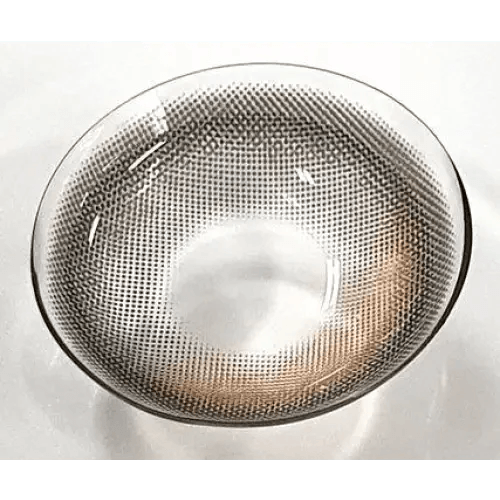 LensTown Coconut 3color Tender Brown — close-up of the contact lens design