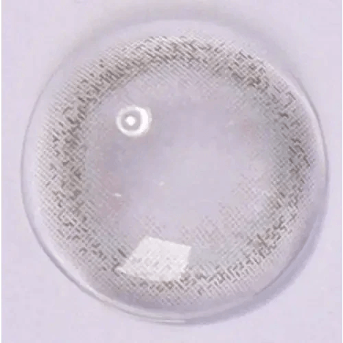 LensRang Credit Gray colored contact lens, 13.2mm graphic diameter, Monthly wear