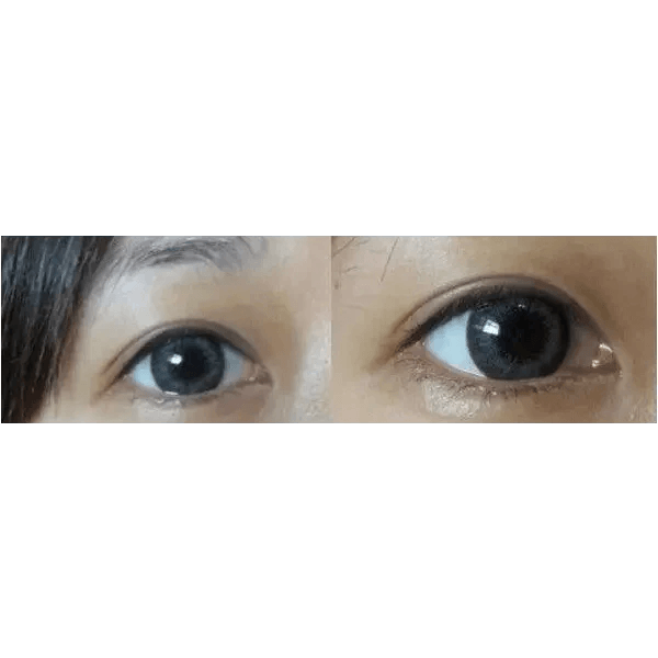 Olens Dali Extra Gray — contact lenses displayed in storage cases