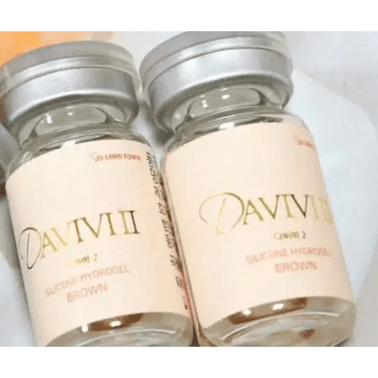 LensTown Davivi2 Brown — contact lens packaging