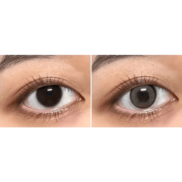 LensVery Day Ring Brown colored contact lens, 12.5mm graphic diameter, Monthly wear