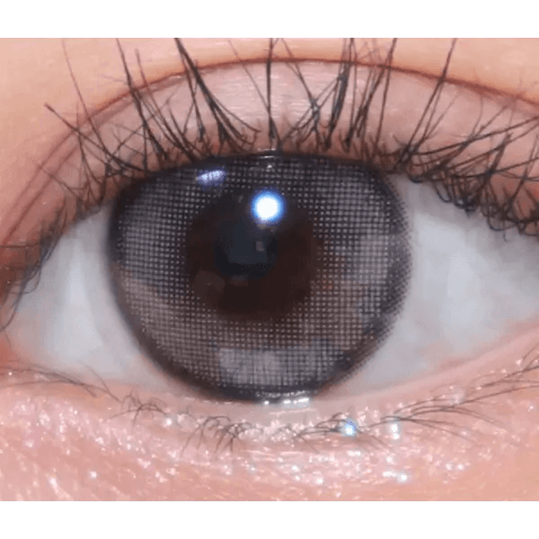LensVery Day Ring Gray colored contact lens, 12.5mm graphic diameter, Monthly wear