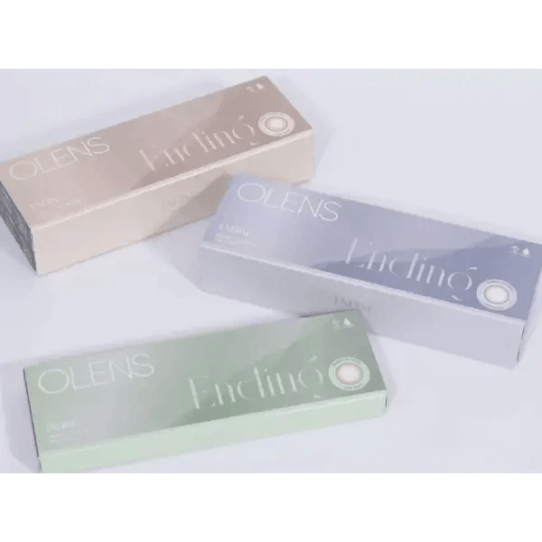Olens Ending Gray (20p) colored contact lens, 13.2mm graphic diameter, Daily wear