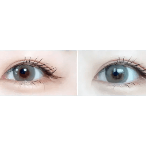 Olens Ending Gray (20p) colored contact lens, 13.2mm graphic diameter, Daily wear