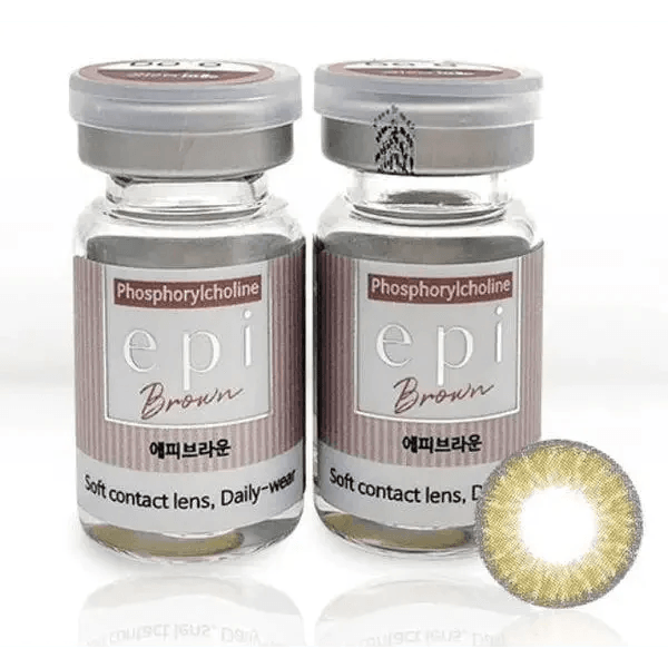 LensRang Epi Brown — contact lens packaging