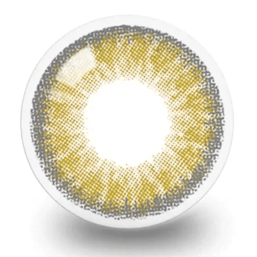 LensRang Epi Brown — close-up of the contact lens design