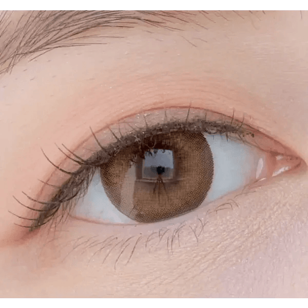 Olens Ever Shine 1Day Brown (20p) colored contact lens, 13.5mm graphic diameter, Daily wear