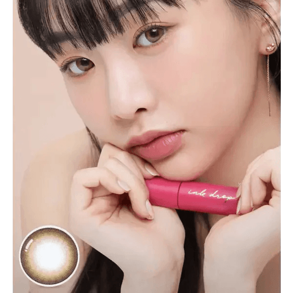 Olens Ever Shine 1Day Brown (20p) colored contact lens, 13.5mm graphic diameter, Daily wear