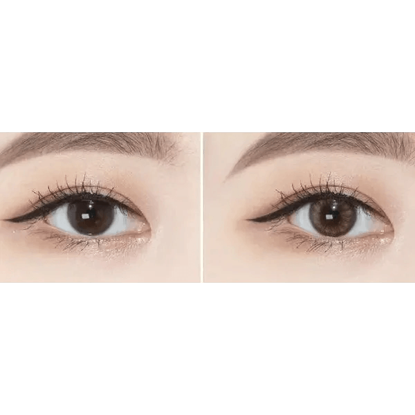 Olens EyeTeen Brown colored contact lens, 12.8mm graphic diameter, Monthly wear