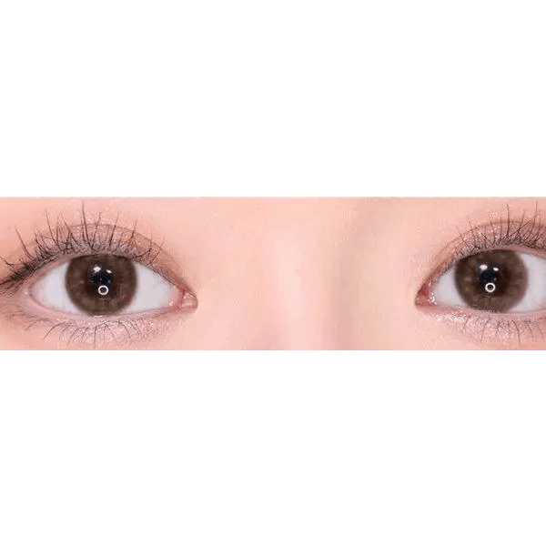 Olens EyeTeen Brown colored contact lens, 12.8mm graphic diameter, Monthly wear