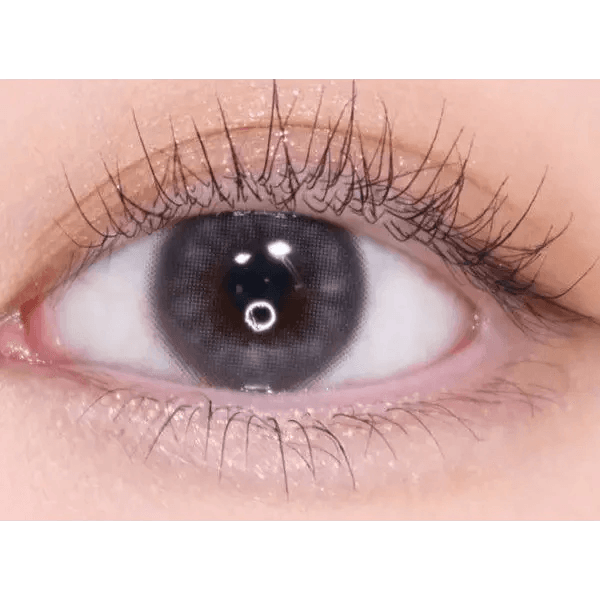 Olens EyeTeen Gray colored contact lens, 12.8mm graphic diameter, Monthly wear