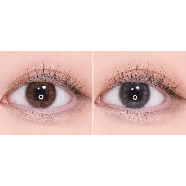 Olens EyeTeen Gray colored contact lens, 12.8mm graphic diameter, Monthly wear
