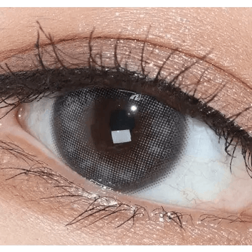 Olens EyeTeen Gray colored contact lens, 12.8mm graphic diameter, Monthly wear