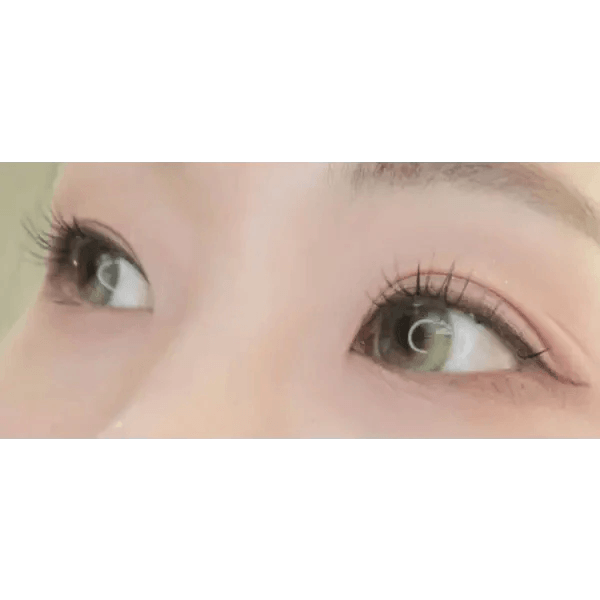 LensVery Fairy Green colored contact lens, 13.7mm graphic diameter, Monthly wear