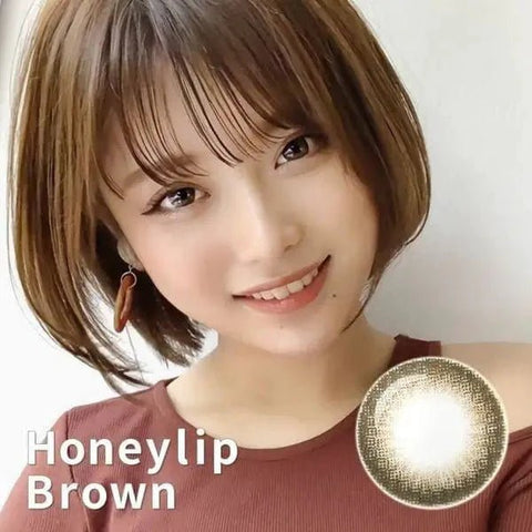 Honey Lip Brown Toric 14.0mm