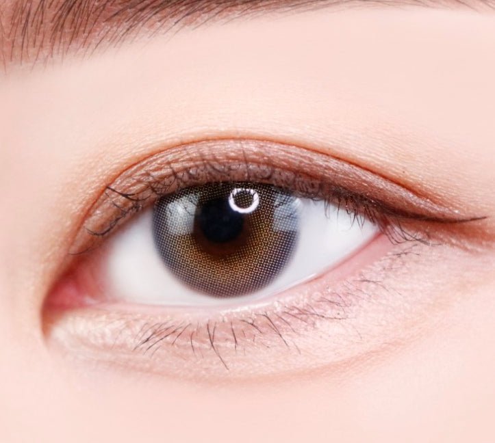 i-DOL EuroRing Mineral Gray colored contact lens, 13.0mm graphic diameter, 6–12 month replacement