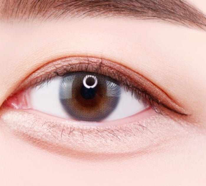 I-DOL EuroRing Watery Gray colored contact lens, 13.0mm graphic diameter, 6-month replacement